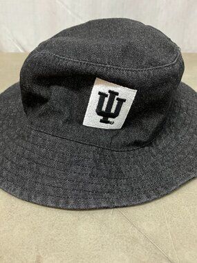 Big Accessories Bucket Hat Unisex One Size Black Cotton Crusher Sun Cap
